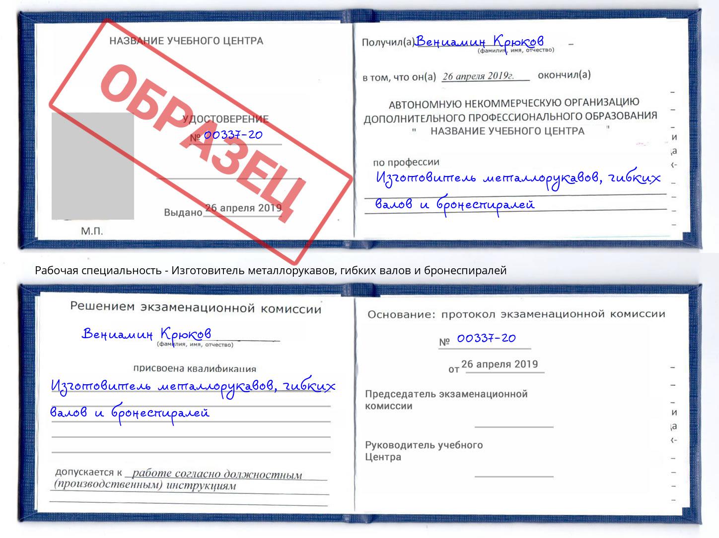 Изготовитель металлорукавов, гибких валов и бронеспиралей Кириши